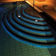 Pool step lighting