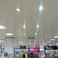 Department store lighting