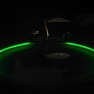 Pool lighting - Green