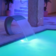 Pool lighting detail